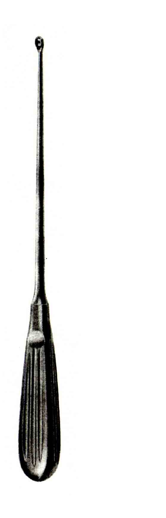 SİMON KEMİK KÜRETİ EĞRİ 23CM NO:.3